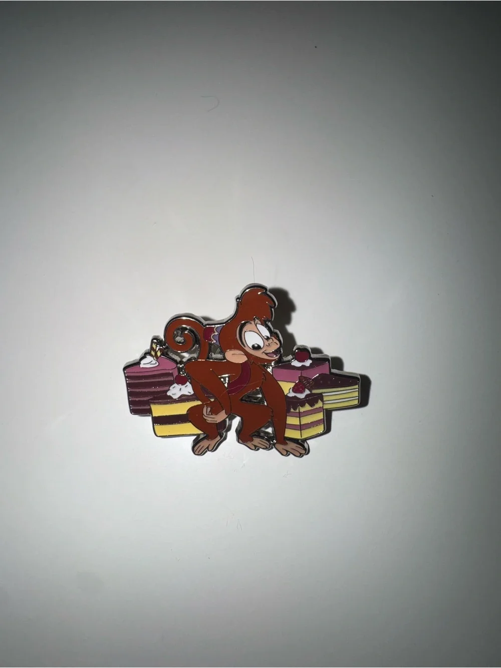 Aladdin Abu Monkey Cake Loungefly Pin